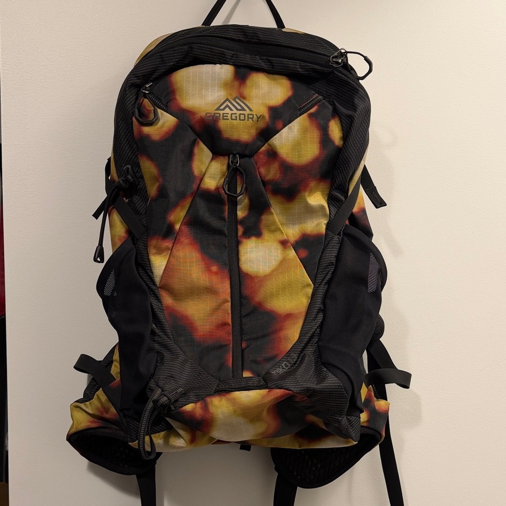 Gregory Backpack - Black and Yellow